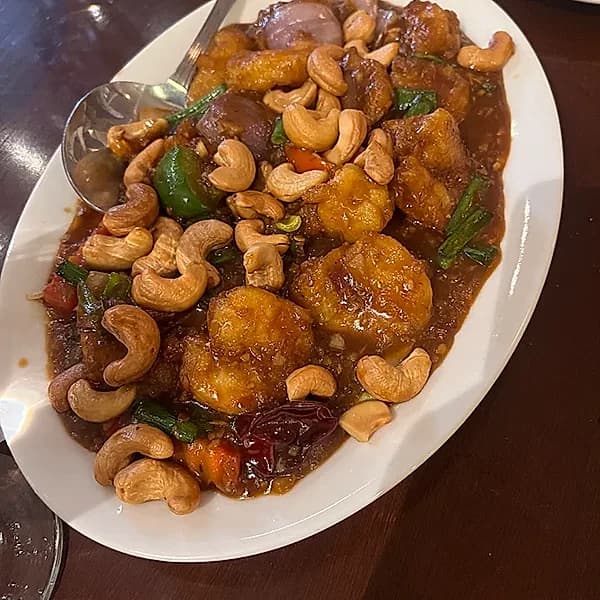 Prawns with Cashew Nuts