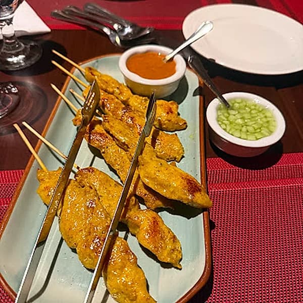 Chicken Satay Skewers